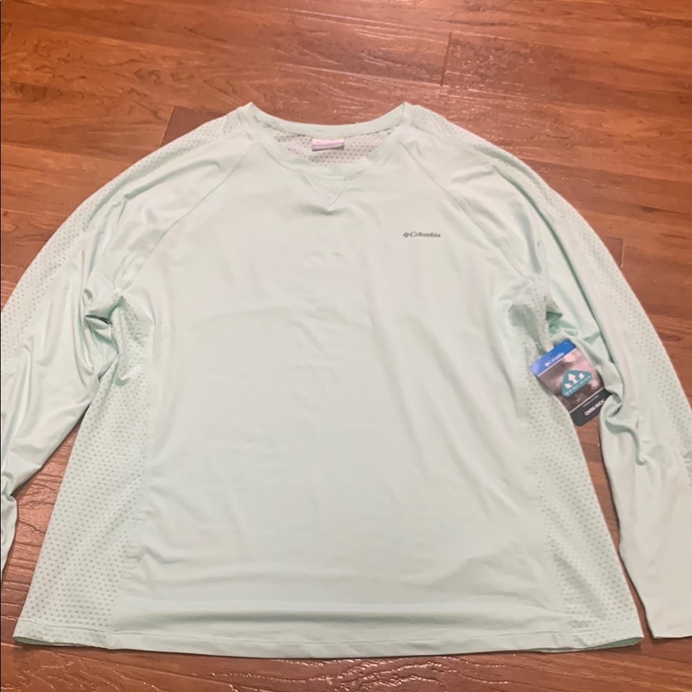 NWT Columbia Omni-Wick Long Sleeve Performance Top